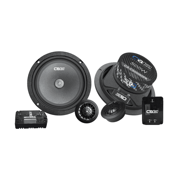 COMPONENTE SET DE MEDIOS SERIE PRO CARBON AUDIO 6.5 PULGADAS 150W 4 OHMS