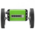 thumbnail image 3 of 6 Digit Mechanical Meter Counter Rolling Wheel 99999.9m Length Measurement Tool with 2 Wheels for Textile Printing Artificial Leather, 3 of 7
