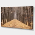 thumbnail image 2 of Route Jaune à Travers la Forêt d'Automne - Art sur Toile Forêt Moderne, 2 of 3