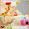 thumbnail image 7 of TWINNIS Kids Play Rug Animal Carpet ABC Educational Rug Mat Kids Area Rug for Playroom,Bedroom,Nursery Room,5'X7',Tan, 7 of 7