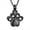Black, variant on Crystal Pet Cremation Jewelry For Ashes for Dog / Cat Paw Stainless Steel Memorial Locket Urn Necklace Mini Case Keepsake Cremation Jewelry for Women Men
