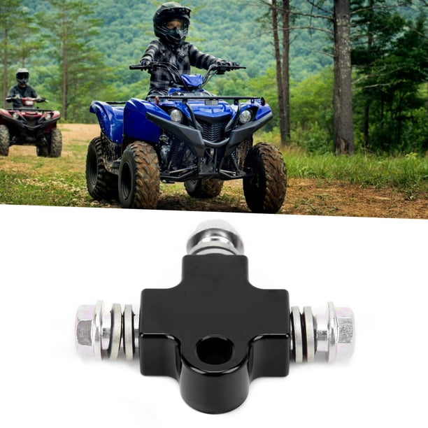 Conector en t de Manguera de tubo de 3 vías de acero universal para modificació de moticleta atv, capacidad de suministro de combustible, resistencia al desgaste y
