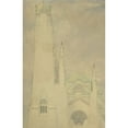 thumbnail image 3 of Marius Bauer 13x18 Black Modern Framed Museum Art Print Titled - Design for a Church (1877 - 1932), 3 of 5