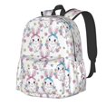 thumbnail image 1 of Disketp Cartoon Cute Rabbit Mochila Escolar de Gran Capacidad y Peso Ligero, Mochila de Viaje Ideal para Escuela, Trabajo y Uso Diario, Cómoda y con Estilo, 1 of 8