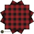 thumbnail image 4 of Aurra Party Supplies Serve 24 Buffalo Plaid Red & Black 9” and 7” plates for Christmas, First Birthday, Bachelorette, Baby Shower, Flannel Party  194Pcs, 4 of 10