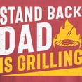 thumbnail image 3 of CafePress - Stand Back Dad Is Grilling Men's Comfort Colors® T Shirt - Mens Comfort Colors Shirt, 3 of 5