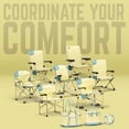 thumbnail image 7 of Timber Ridge TEGO™ FlowMotion™ Rocking Camping Chair, Folding Outdoor Rocker with Cup Holder, Desert Oasis, 7 of 7