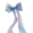 thumbnail image 2 of Fiudx Clip de Lazo de Malla, Diseño Ligero con Borlas de Cinta, Agarre Fuerte para Una Sujeción Segura, Decoración Versátil para El Cabello para Moños o Colas de Caballo, Perfecto para La Escuela o F, 2 of 2