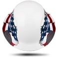 thumbnail image 5 of Lift Safety DAX Casco de ala completa Diseño de bandera americana Construcción de resina de fibra, 5 of 5