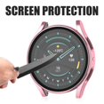 thumbnail image 3 of Caja de vidrio templado con marco de PC Compatible con Samsung Galaxy Watch5 40/44/45 mm Cubiertas protectoras a prueba de golpes Smartwatch ANGGREK Otros, 3 of 8