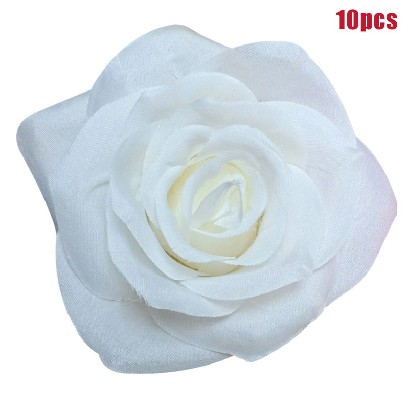 10pcs artificial flower silk flower head for wedding party home decoration 
