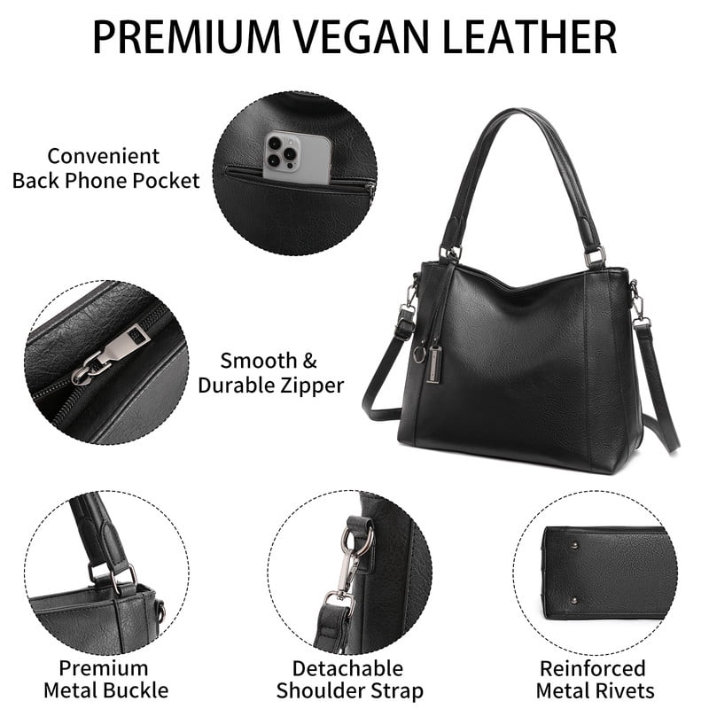 FALAN MULE Tote Bags for Women Crossbody Purse and Handbags Ladies Top Handle Satchel Shoulder Bags
