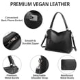 thumbnail image 3 of FALAN MULE Tote Bags for Women Crossbody Purse and Handbags Ladies Top Handle Satchel Shoulder Bags, 3 of 6