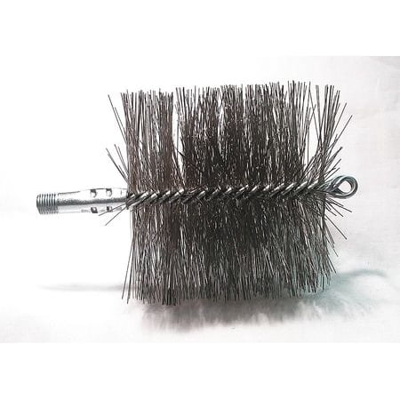 

Flue Brush Dia 4 3/4 1/4 MNPT Length 8