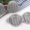 thumbnail image 3 of 2X Mini Prensas para Hamburguesas Antiadherentes 3 Ranuras Hamburguesas Pequeñas Prensa Triple Hamburguesa de Carne Máquina para Hacer Moldes Máquina de Carne Carne, 3 of 5