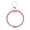 Pink, variant on 7829 Glitter Bling KeychainD1am0ndCrystal Key Rings Metal Rhinestone Key Chain Backpack Bags Pendant Purse Decoration Rings