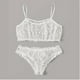 thumbnail image 1 of Ropa interior sexy de estilo europeo y americano de malla con volantes y puntos transparentes, lencería sexy de dos piezas, 1 of 4