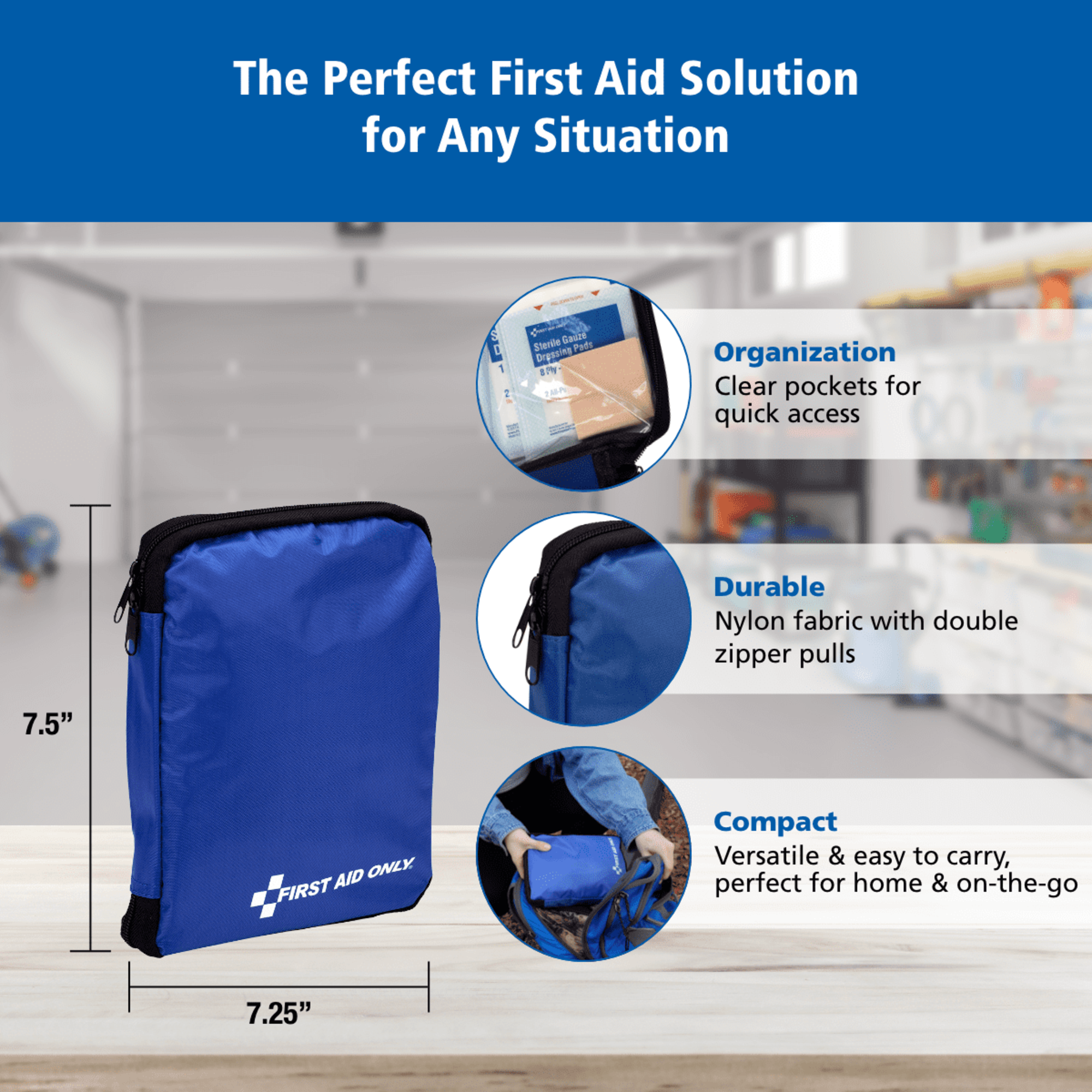 First Aid Only All-Purpose Emergency Kit, 260 Pieces photo 8