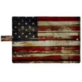 thumbnail image 3 of PKQWTM Closeup American Flag Boards Book Cover Book Protector Book Sleeve Book Pouch Book Bag 6x9 inch, 3 of 4