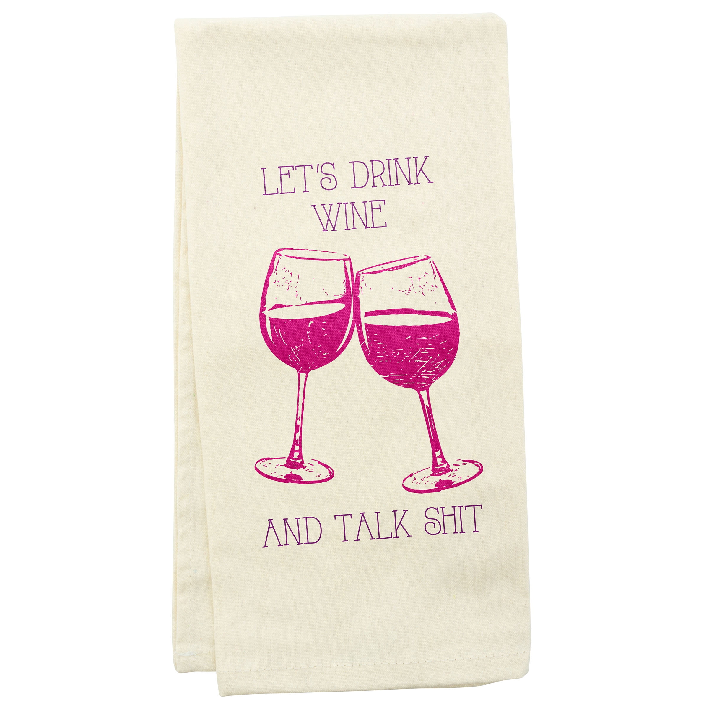 Vin En Bouteille White Tea Towel main image 0