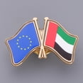 thumbnail image 2 of Country Model  Lapel Pin Badge for Backpack Bag Golden, 2 of 8