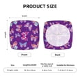 thumbnail image 4 of Kdxio Chair Seat Covers Bright Butterflies Print Chair Covers for Dining Room Square Washable Chair Protector Seat(Six Piece), 4 of 5