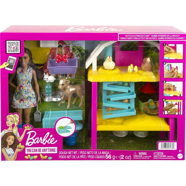 Barbie play doh eggs hotsell
