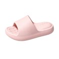 thumbnail image 2 of Willtoo Shower Shoes Open Toe Non Slip Slides Comfy Waterproof Slip on Soft Sole Sandals Lightweight Hotel Slippers, 2 of 4
