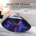 thumbnail image 4 of Satin Pillowcase Home Luxury Envelope Pillowcases Soft And Smooth Neon-Adorned Butterflies, 4 of 6