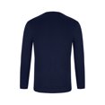 thumbnail image 5 of ZRGHAOYLQ Chunky Knit V Neck Sweater Men Big and Tall Long sleeve Shirts Plus Size Sweater Shirt Tops Casual Solid Color Pullovers, 5 of 9