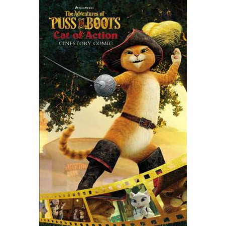 DreamWorks The Adventures of Puss in Boots: Cat of Action Cinestory Comic