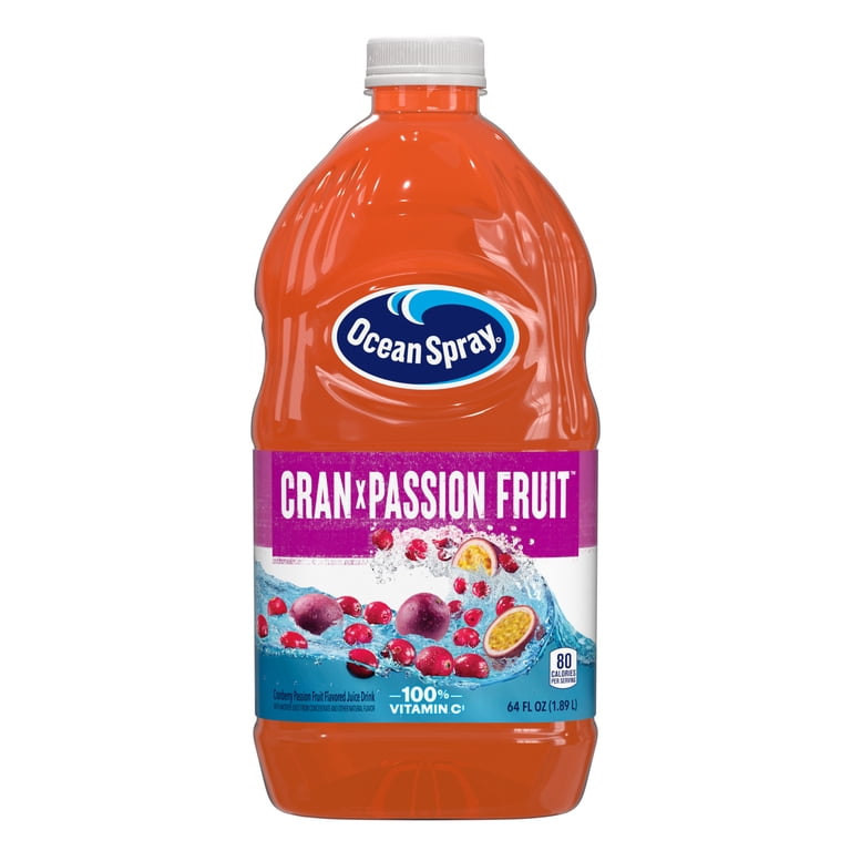 Ocean Spray Cran X Passion Fruit Juice Drink, 64 fl oz, 8 Pack photo 8
