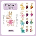 thumbnail image 2 of 12Pcs Butterflies Stethoscope Charms 1.5 Inch Flowers Stethoscopes Tag Alloy Enamel Pendant ID Name Tag Charm Stethoscope Charms Stethoscopes Accessories for DIY handcrafting, 2 of 9