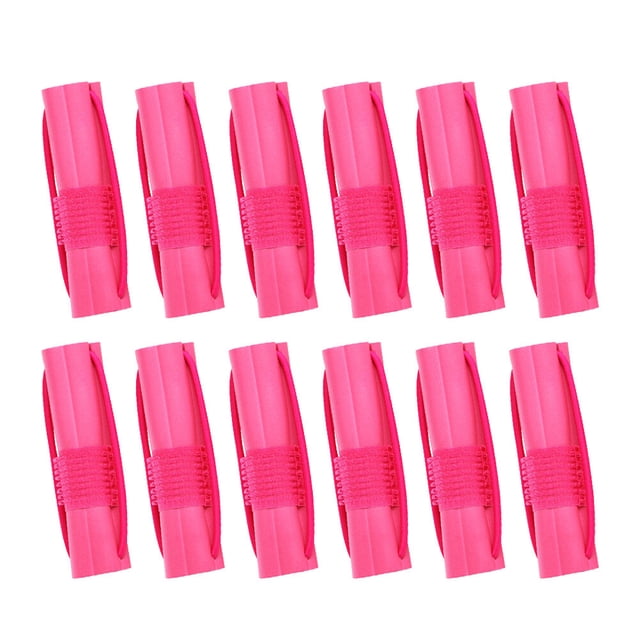 12 Pcs Outils de Coiffure avec Rouleaux et Boucleurs Auto-Agrippants pour Femmes et Filles
