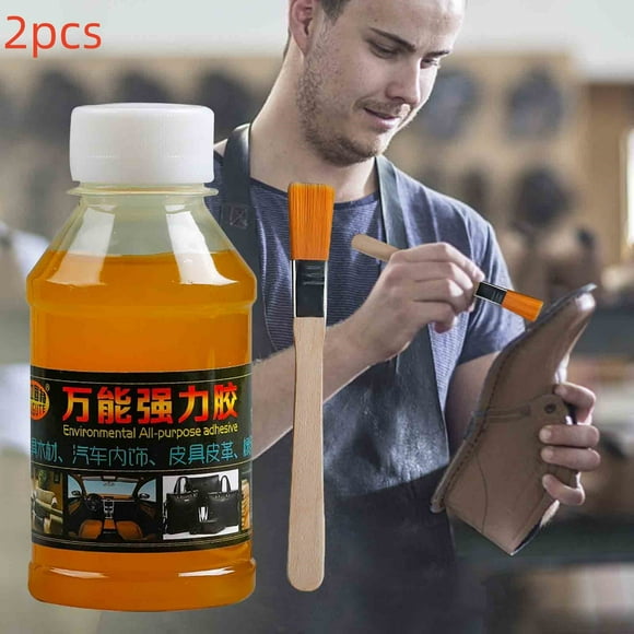 Car Roof Liner Repair Glue Heavy Duty Adhesive - Fast Dry Glue Liquid Strong Adhesion Fabric Glue For Car Inside Roof Cloth Leather Polyester 200ml
