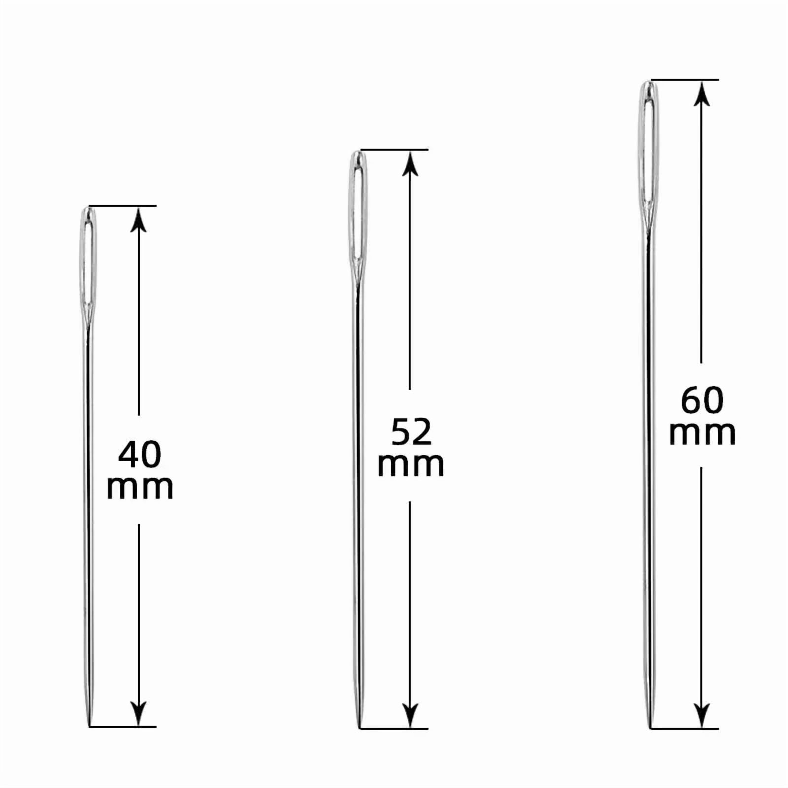 Large eye needle Sewing needle Handmade leather needle steel yarn knitting needle sewing tool set