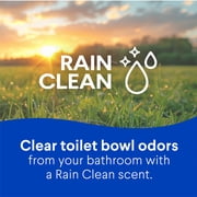 Clorox Toilet Bowl Cleaner w/Bleach, Rain Clean, 24 fl oz, 2 Pack