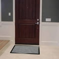 thumbnail image 4 of Heavy-Duty Gray Door Mat with Non-Slip Backing - 32" x 24", Low-Profile for Doorways, Dirt Trapper, 4 of 5