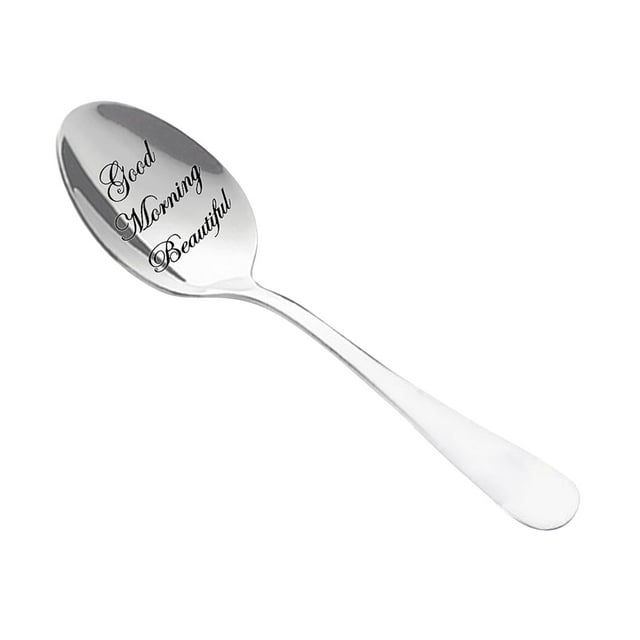 Wedding Gifts Valentine's Day Stainless Steel Long Handle Spoon Spoon Tableware Spoon Personalized Gift Spoo