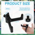 thumbnail image 2 of WWS-3pcs Tool Hooks for Suncast, Double Head Design Garage Shed Wall Hooks Garden Essential Shed Hangers Organization Accessories for Shovels Rakes Compatible with Suncast Storage Shed(Black), 2 of 4