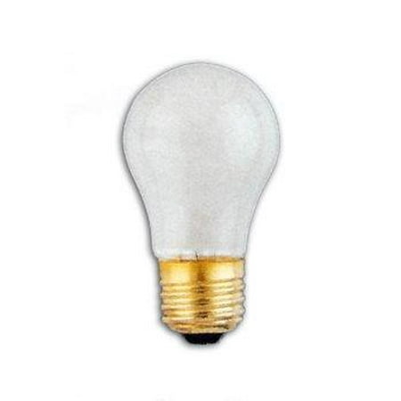 Frosted Appliance - SLI Lighting 60502 15A15/FR Inside Frost Appliance Light Bulbs 15 Watts 4 Pack