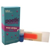 Bliss Poetic Waxing Wax Strips Face for Women, 2 Pc Kit