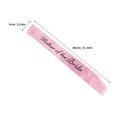thumbnail image 2 of CRILSTYLEO Sash De Fiesta Para Novia En Satén Multicolor Ideal Para Despedida Y, 2 of 7