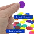 thumbnail image 6 of MR CHIPS Bingo Chips 3/4 inch Size - 50,000 Mega Bulk Counting Bingo Chips in Transparent Light Blue Color - Versatile Counting Chips for Classroom Activities & Board Games, 6 of 9