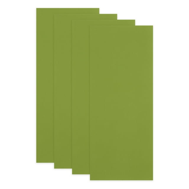 Ofertas Únicas 4 Pcs Parches de Reparación Autoadhesivos Impermeables para Exteriores de Fibra de Poliéster Nylon Verde