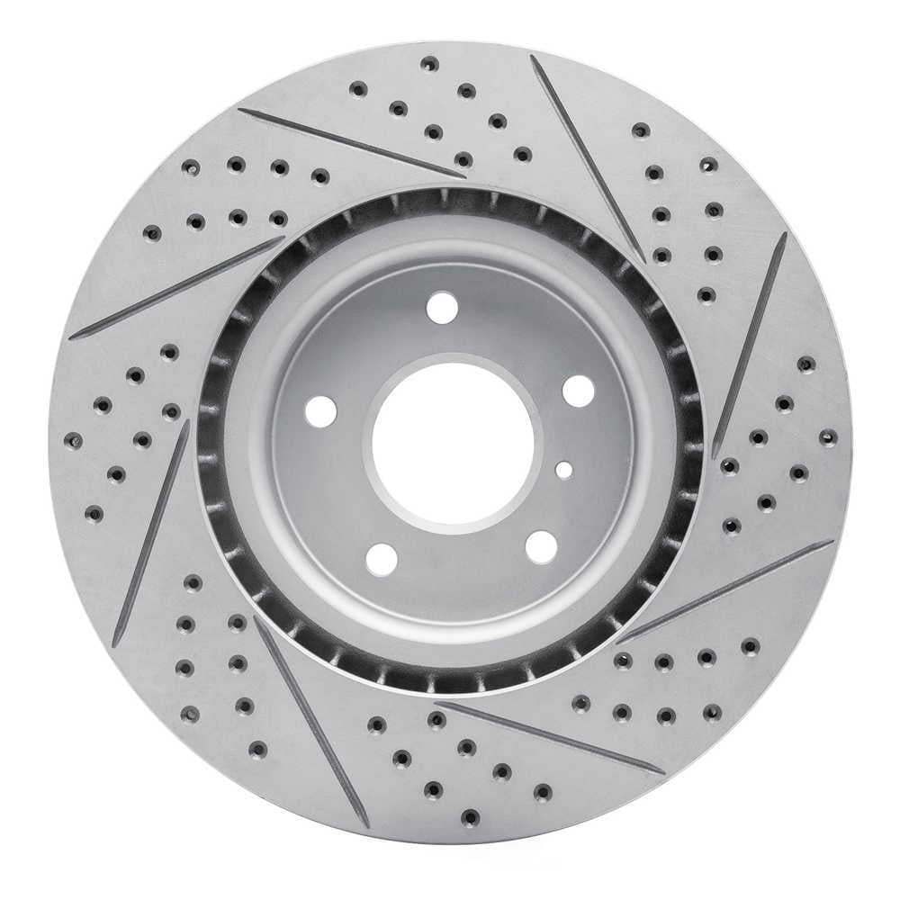 Dynamic Friction Company 830-68008L DFC Geoperformance Rotor - Drilled and Slotted