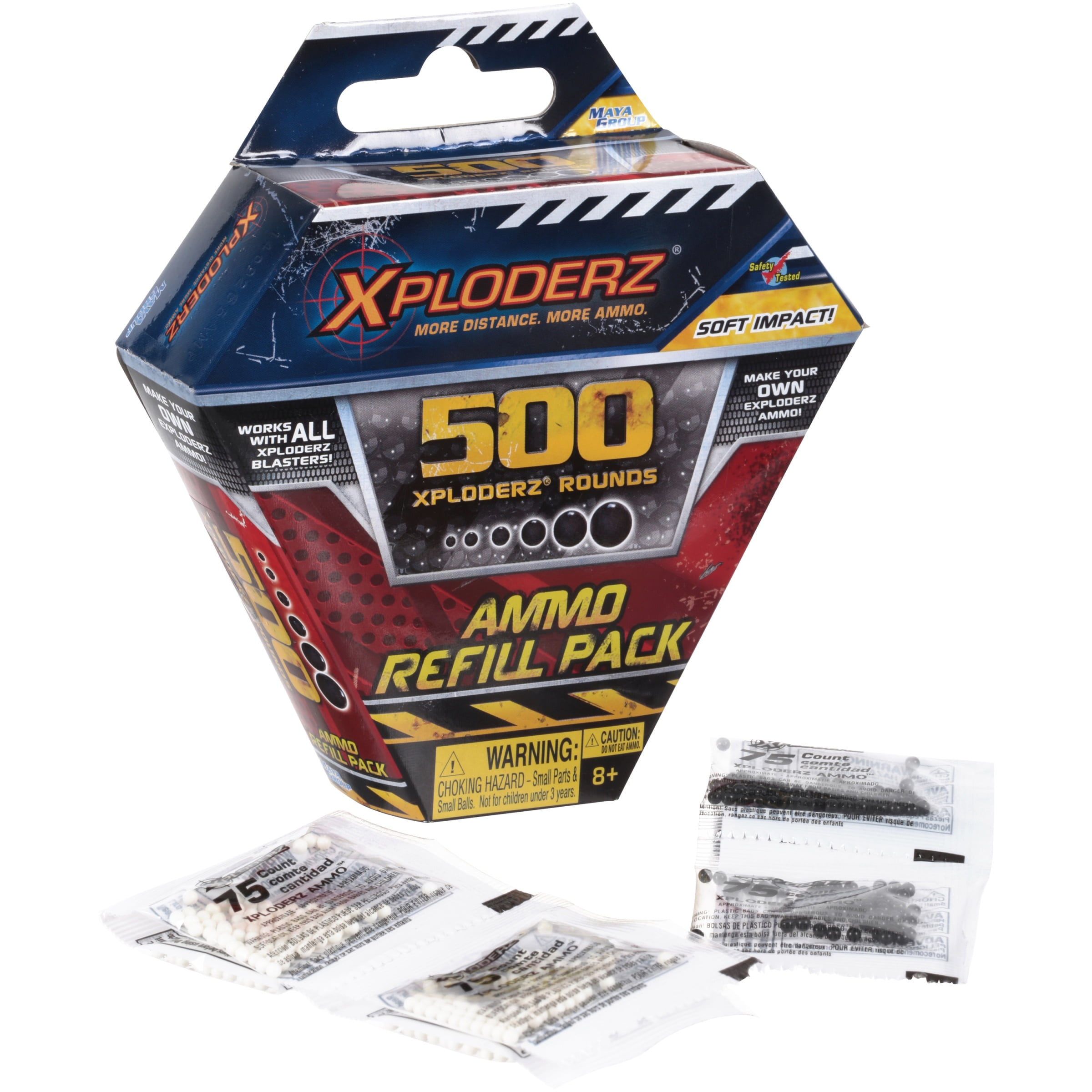 Xploderz Ammo Refill Pack 500 Ready To Fire Rounds For All Xploderz Blasters NEW 