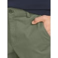 thumbnail image 5 of Chaps Men's & Big Men's Flat Front Shorts, Sizes 30-42, 8" Inseam, 5 of 8