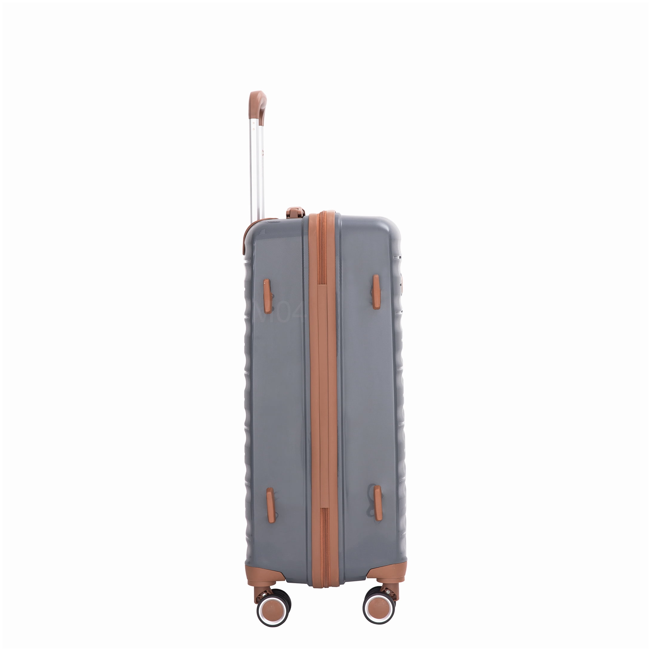 MANGIJOY TSA Lock Hardshell Luggage Set 5-Piece: Expandable Carry-On, Checked Bags, Travel &; Toiletry Bag, Spinner Wheels