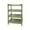 Green #3, variant on 4-Tier Plastic Storage Rack | Bathroom & Kitchen Organizer with Drainage Holes | 20.08x9.45x6.69in Countertop Shelf for Shampoo, Soap & Toiletries | Green, Blue, Pink
